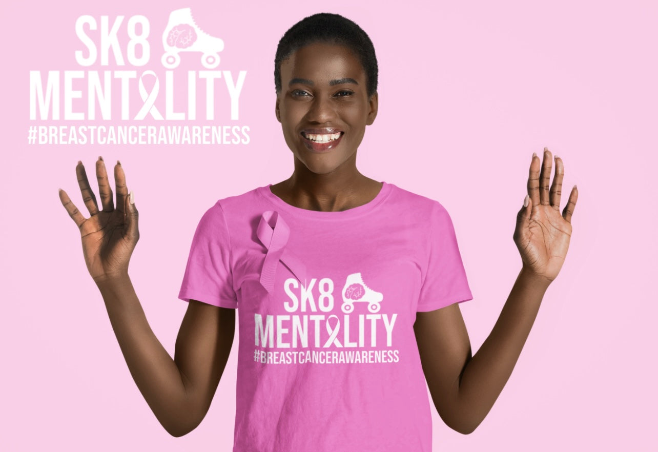 Sk8 Mentality Breast Cancer Awareness Tee *FREE